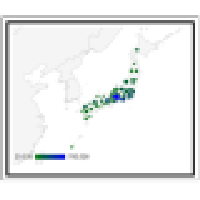 統計データを地図上に表示するアプリ