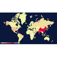 World Map Generator For Population Data